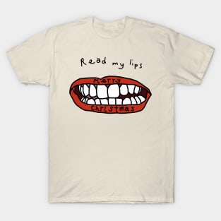 Read My Lips Merry Christmas T-Shirt